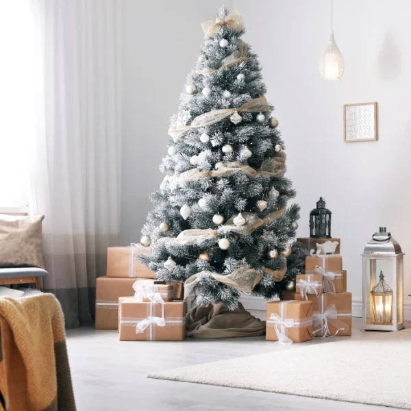 Frosted Elegance Artificial Christmas Tree