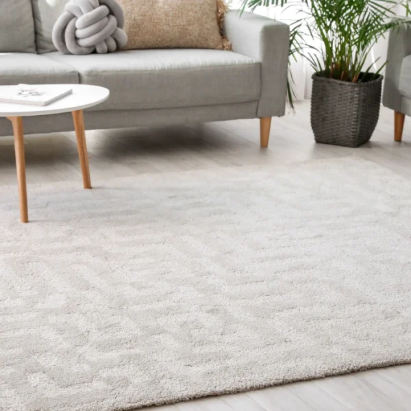 Soft Maze Shag Rug
