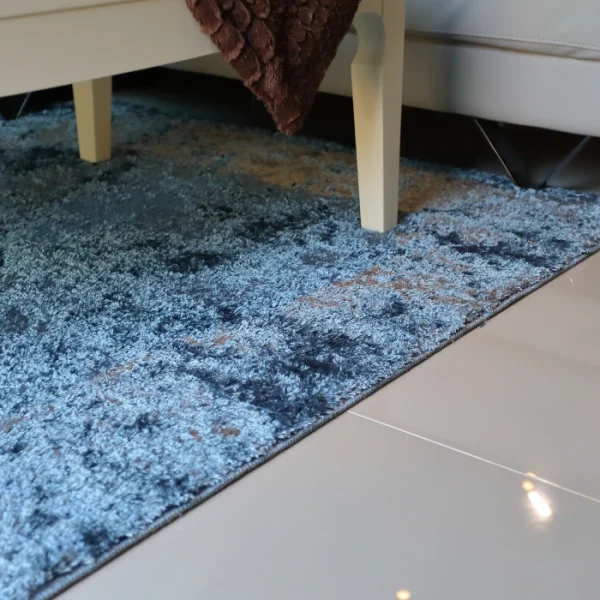 Oceanic Blue Shag Rug